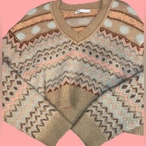 Cozy Zara sweater size medium